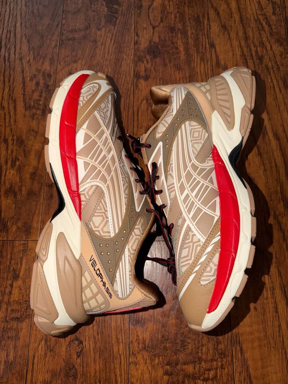 Puma Velophasis Luxe Sport Tiger's Eye Frosted Ivory Size 10.5